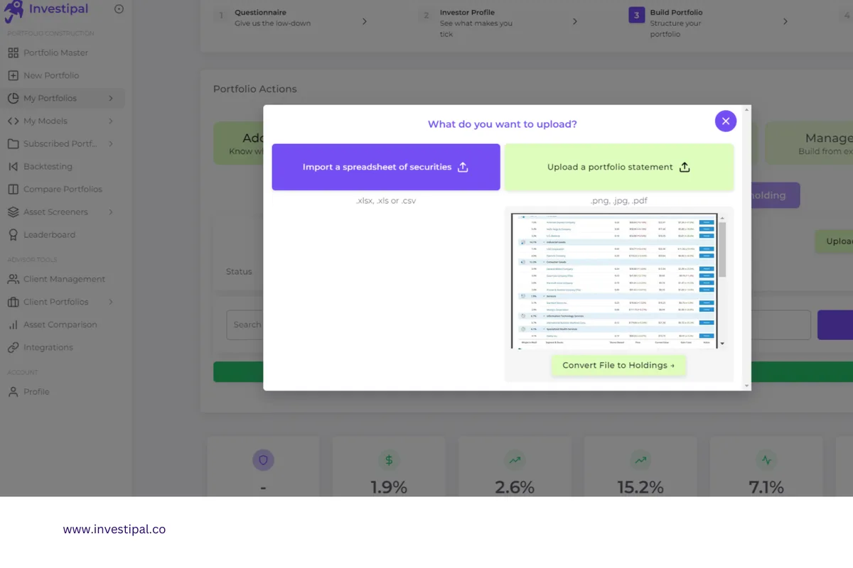 Extract holdings from brokerage statement PDFs