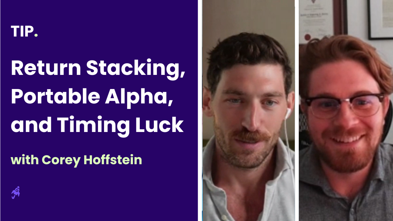 Was This Hedge Fund's Performance Pure Luck? with Corey Hoffstein